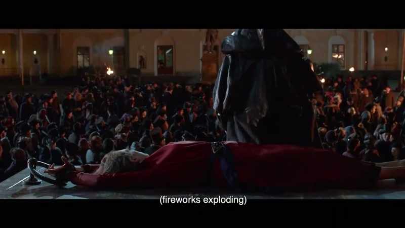 (fireworks exploding)