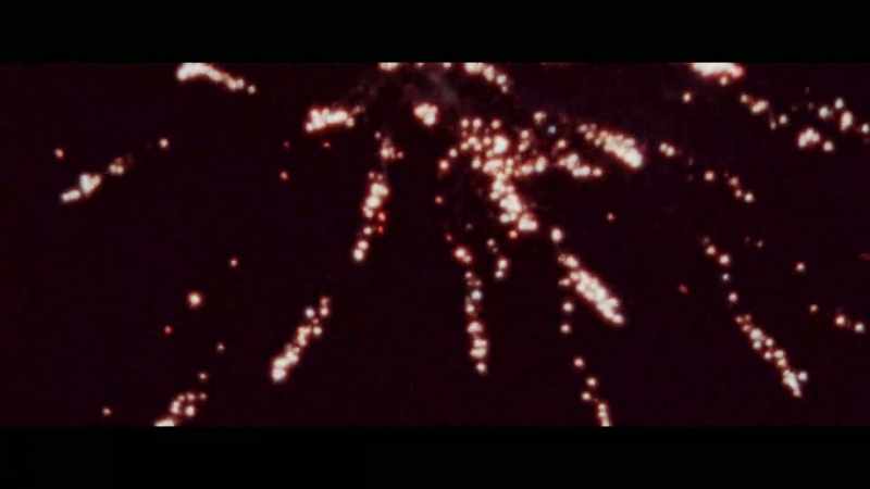 [fireworks exploding]