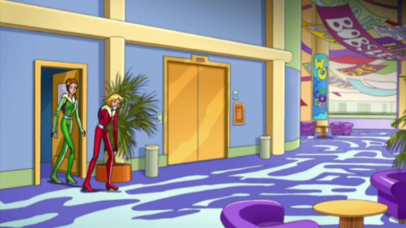 First floor, lingerie
