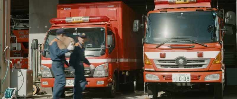 First, he'll pretend that he became a fireman like he wanted to