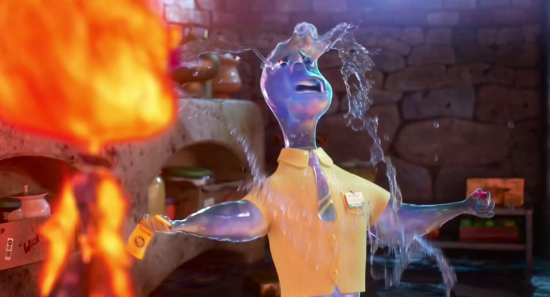First, I'm sucked into a pipe