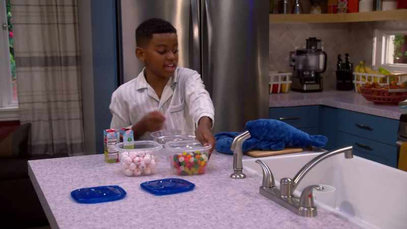 First ingredient, squished jelly bean guts