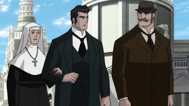First, this masked Batman vigilante