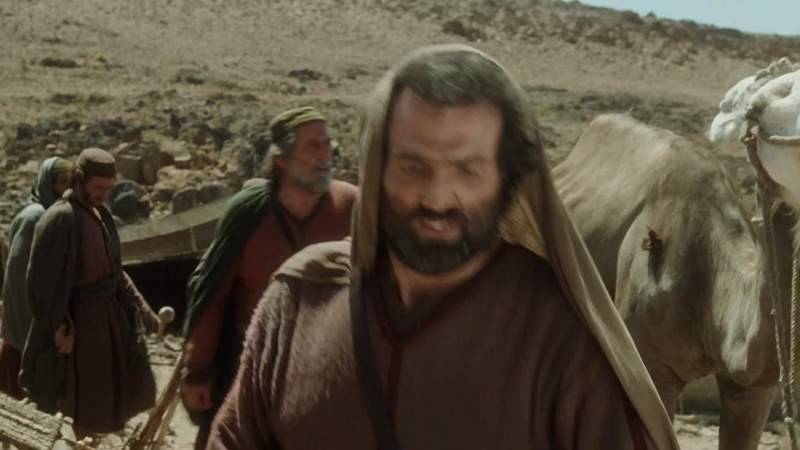 First he raised Joseph above us