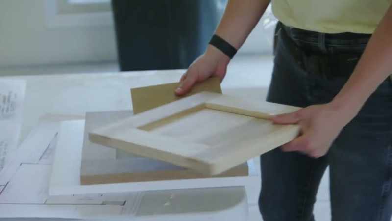 First he sent over this white oak sample. - [Scott] Okay