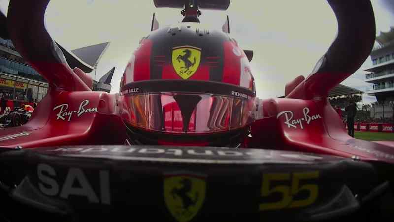 First time I'm starting on pole position