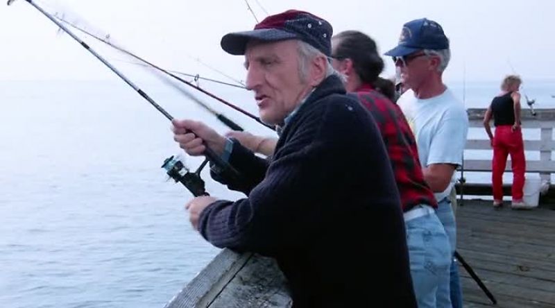 FISHERMAN #1: HEY, WATCH THE LINE!