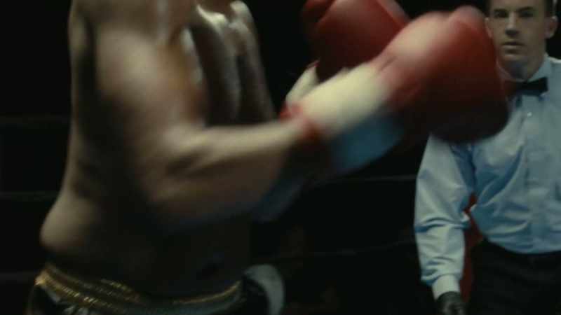 (fists thudding)