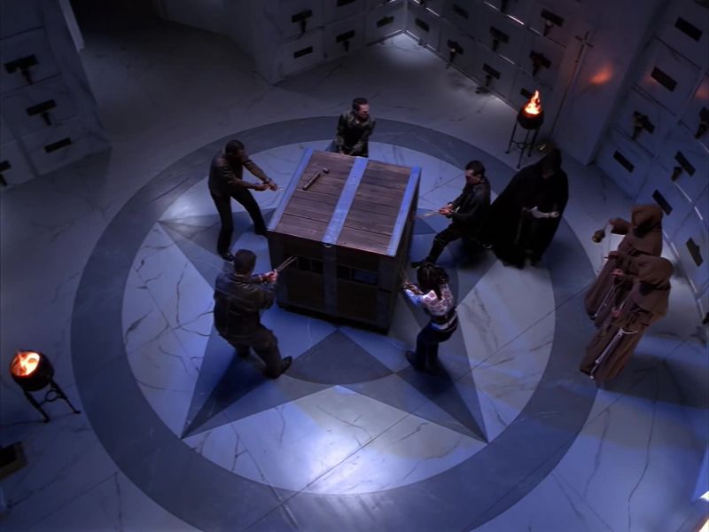 FIVE ARE WITHOUT BREATH. [ Together ] YET THEY LIVE