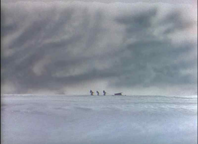'Five men with one sledge