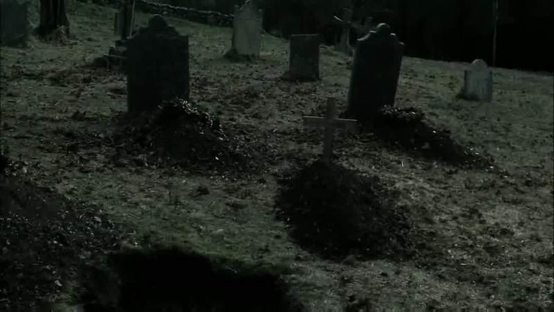 Five victims in four graves