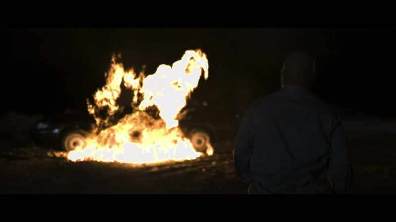 (flame roaring)