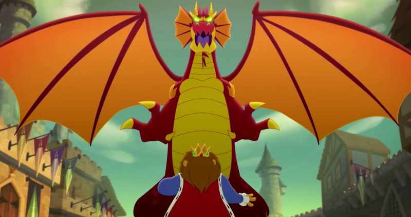 (flame roars) -(grunts)