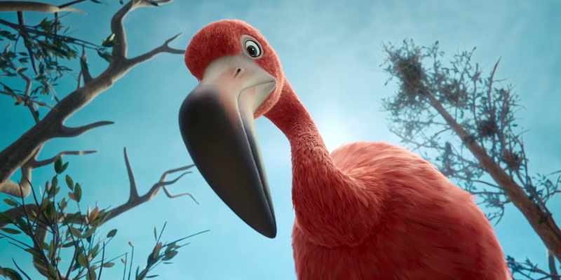 [flamingo] Hey. -[whimpers]