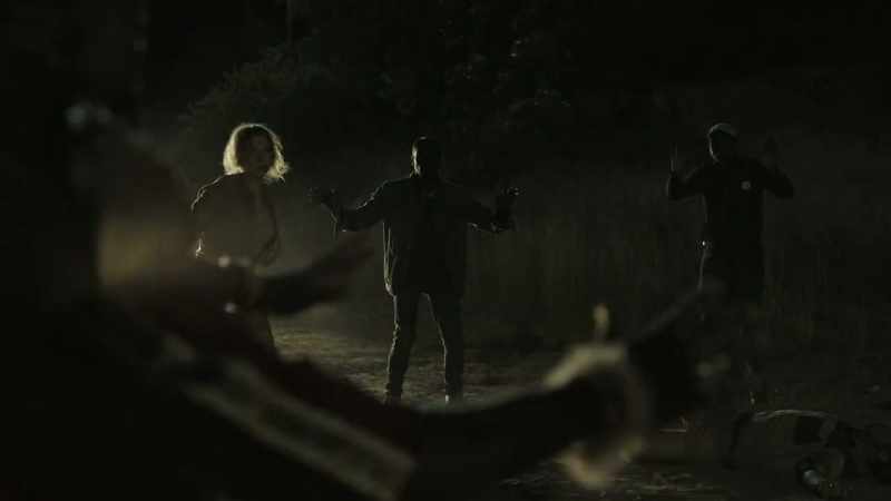 Flea, pick up my gun and get behind me. -(Nkunzi shouting)