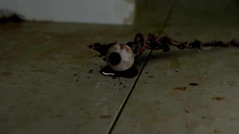 [flesh tearing] [blood splattering]
