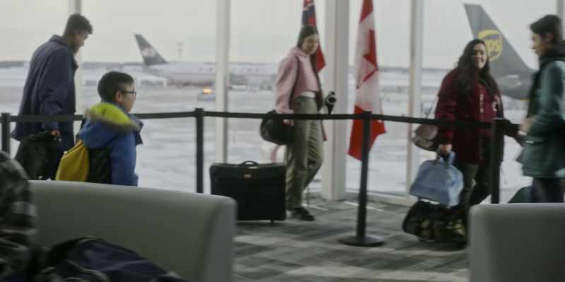 Flight 166 to Nadi, Fiji, now boarding