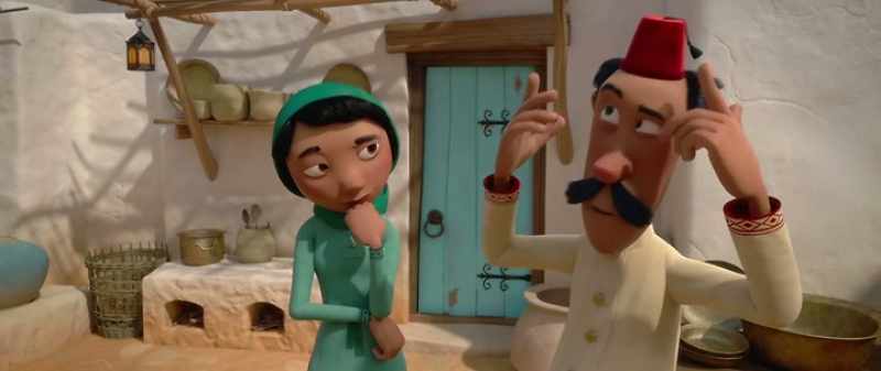 Flipped his fez. Lights on, nobody's home