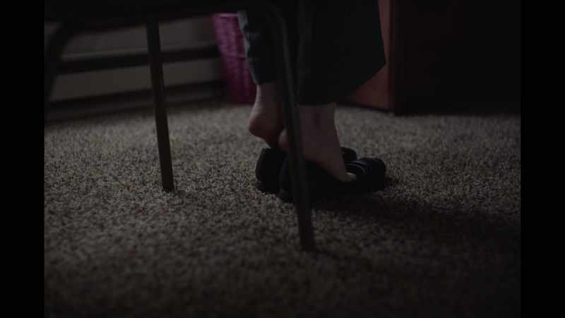 (floor creaking)