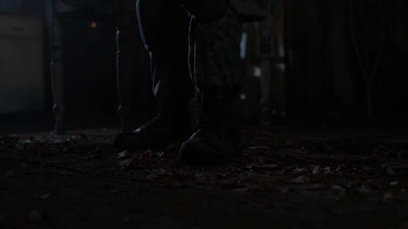 [ Floorboard creaks ]