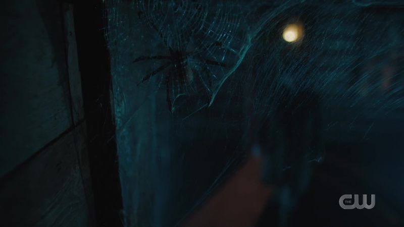 (floorboards creaking)