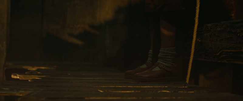 [floorboards creaking]