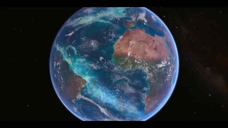 Flowing from the Indian to the Atlantic Ocean