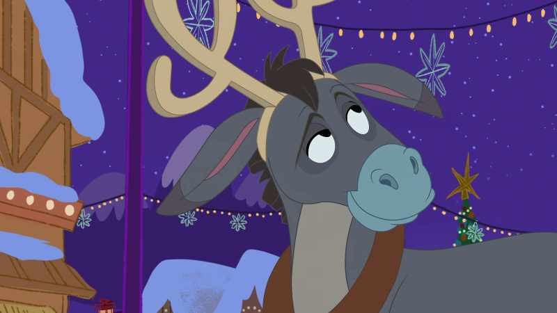 Floyd. Floyd the blue-nosed mule