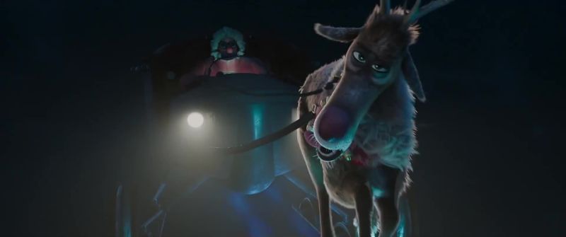 Fly on, Dasher, most noble of reindeer