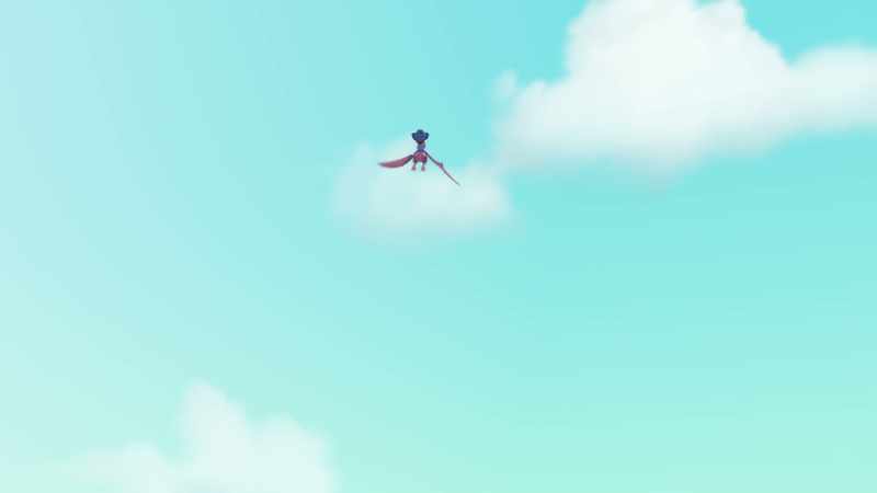 Fly, my pterosaur! Fly, fly!