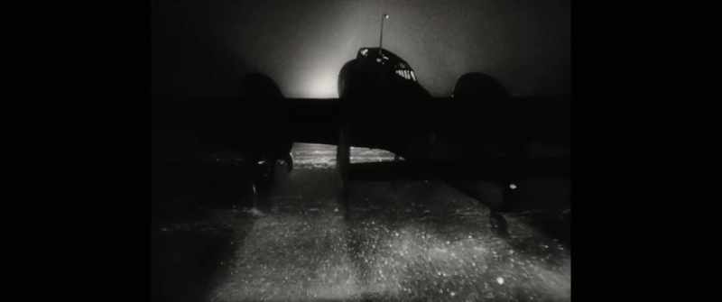 Flying heavily armed, twin—engined aircraft