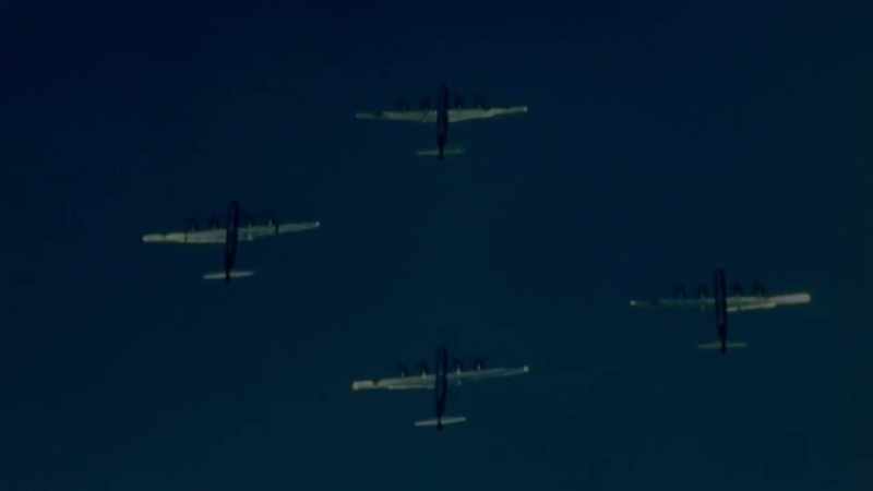Flying in low, the big slow planes could be easy targets