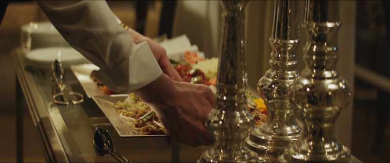 Food was brought in from Mr Chow