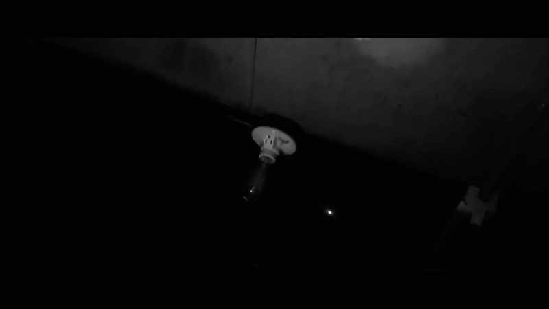 (footsteps clumping) (soft suspenseful music)