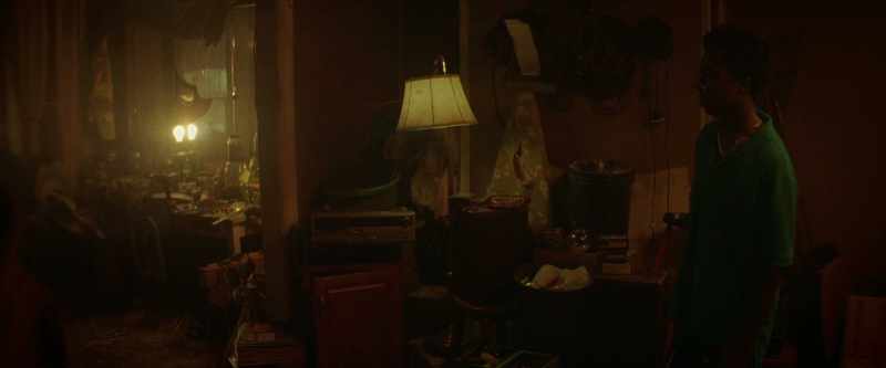 [footsteps fade upstairs]