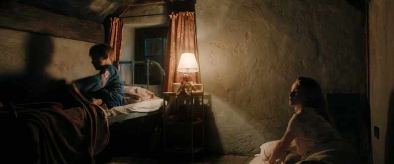 (footsteps in hallway)