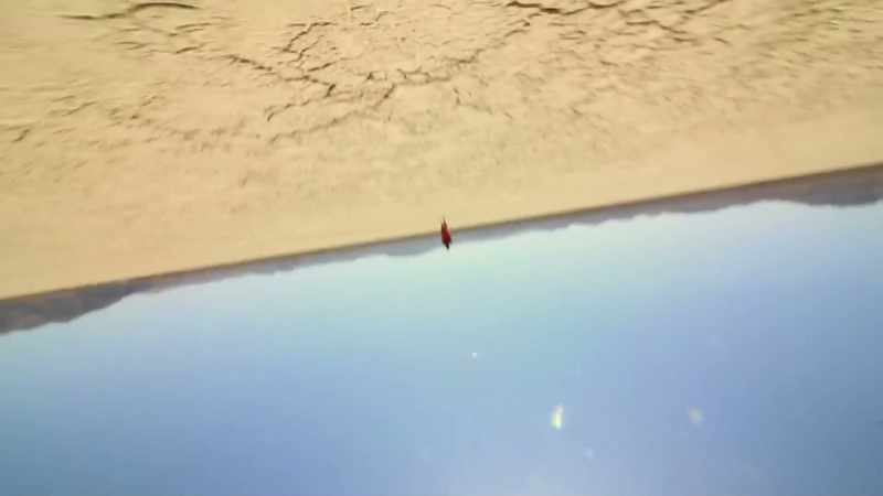 (footsteps pattering)