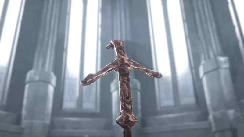 [footsteps slowly approaching]