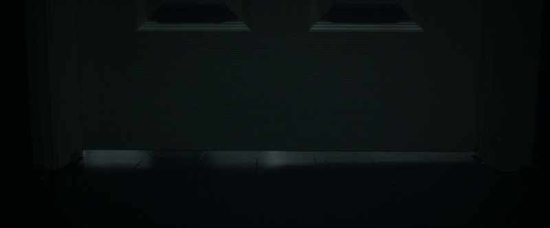 (footsteps tapping) (ominous music)