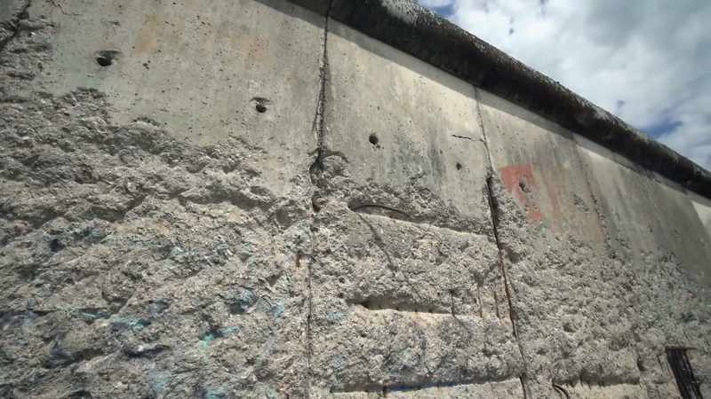 For 28 years, the wall stood