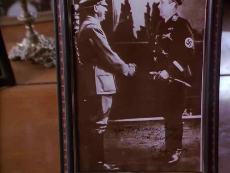 For a true comrade, Adolf Hitler. April, '49