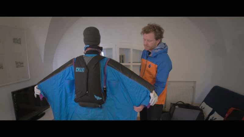 For Amber to do wingsuit BASE jumping is something