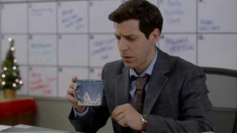 For example, at the rate you're drinking that coffee