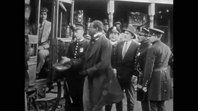 For example, Bert Williams making sure