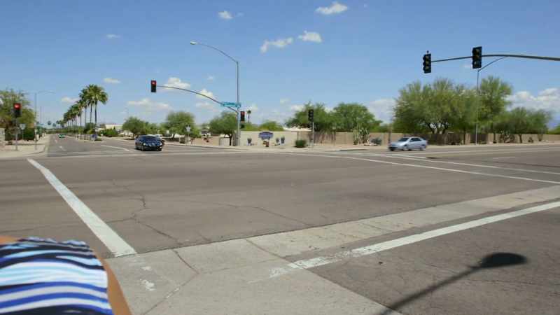 For example, I wouldn't even cross a very simple street