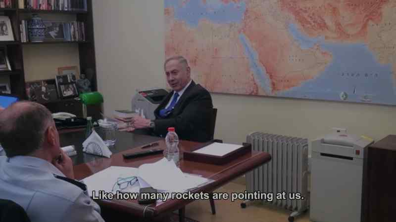 For example, the number of rockets aimed at us