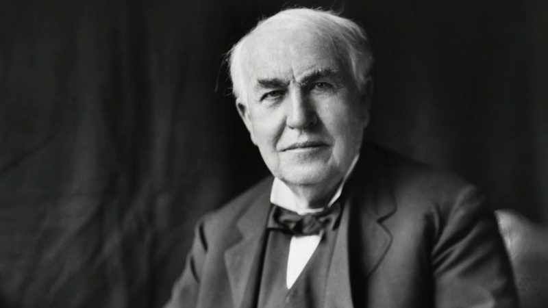 For example, Thomas Edison was so widely speculated