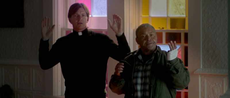 For this finger, I'll cut off his head
