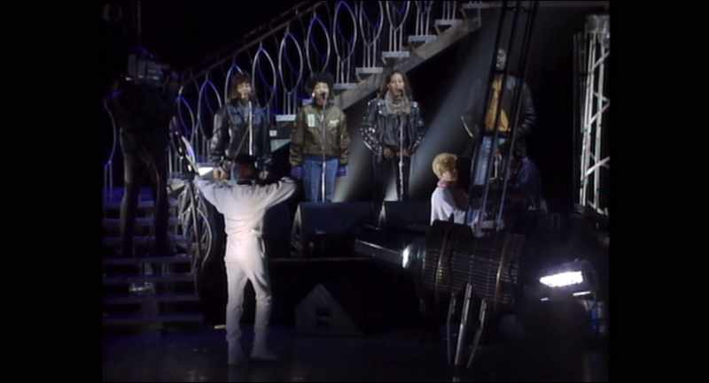 For Gary, having to sing
