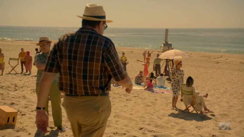 For her, it was just another day at the beach